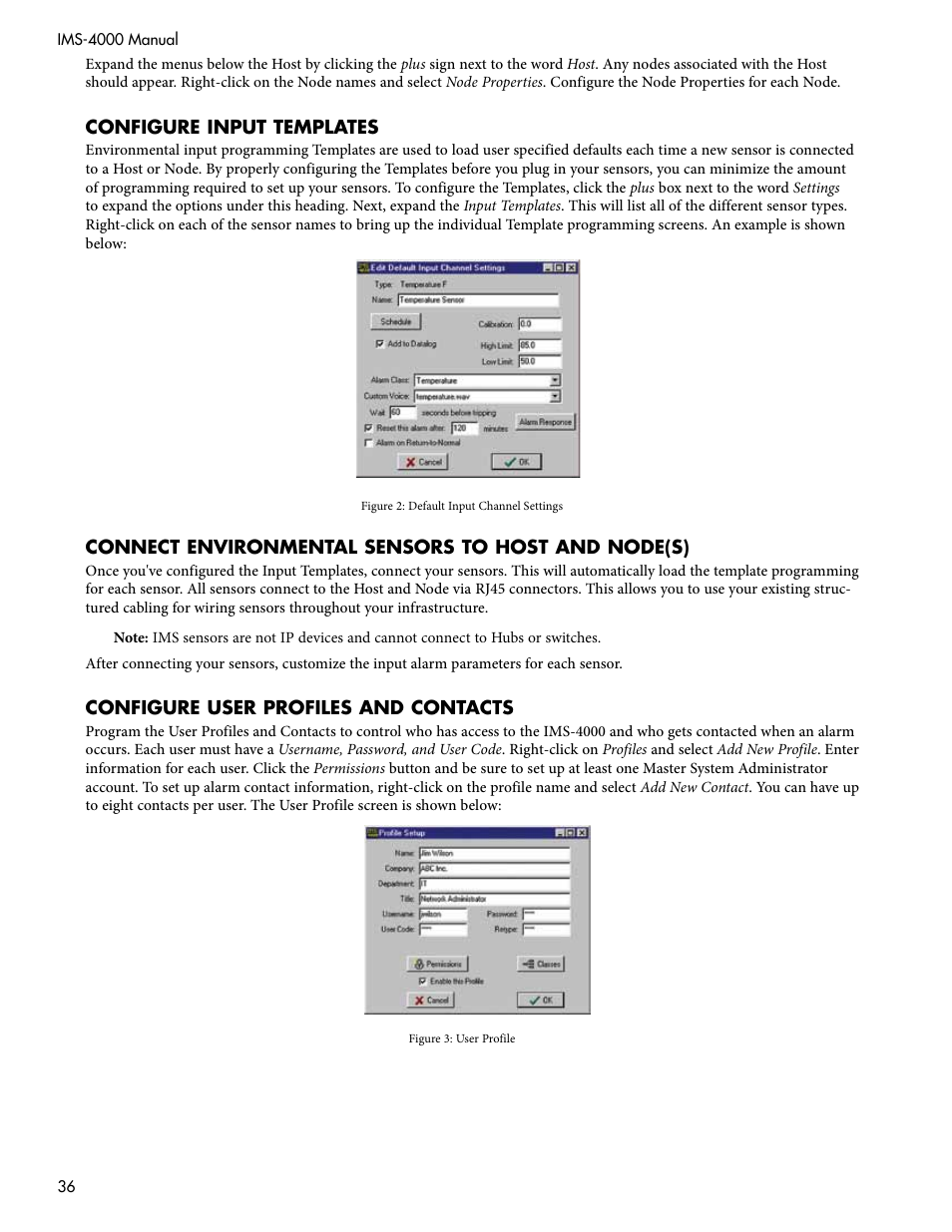 Sensaphone IMS-4000 Users manual User Manual | Page 38 / 142