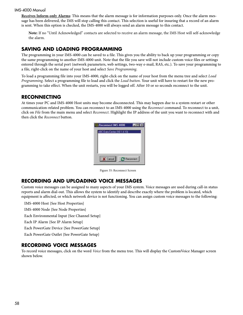 Sensaphone IMS-4000 Users manual User Manual | Page 60 / 142