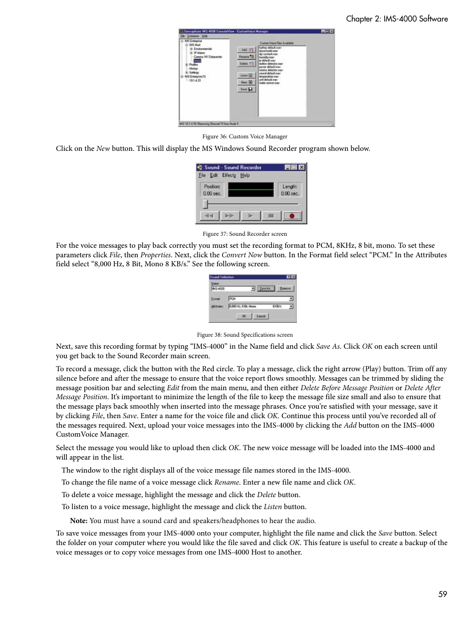 Sensaphone IMS-4000 Users manual User Manual | Page 61 / 142