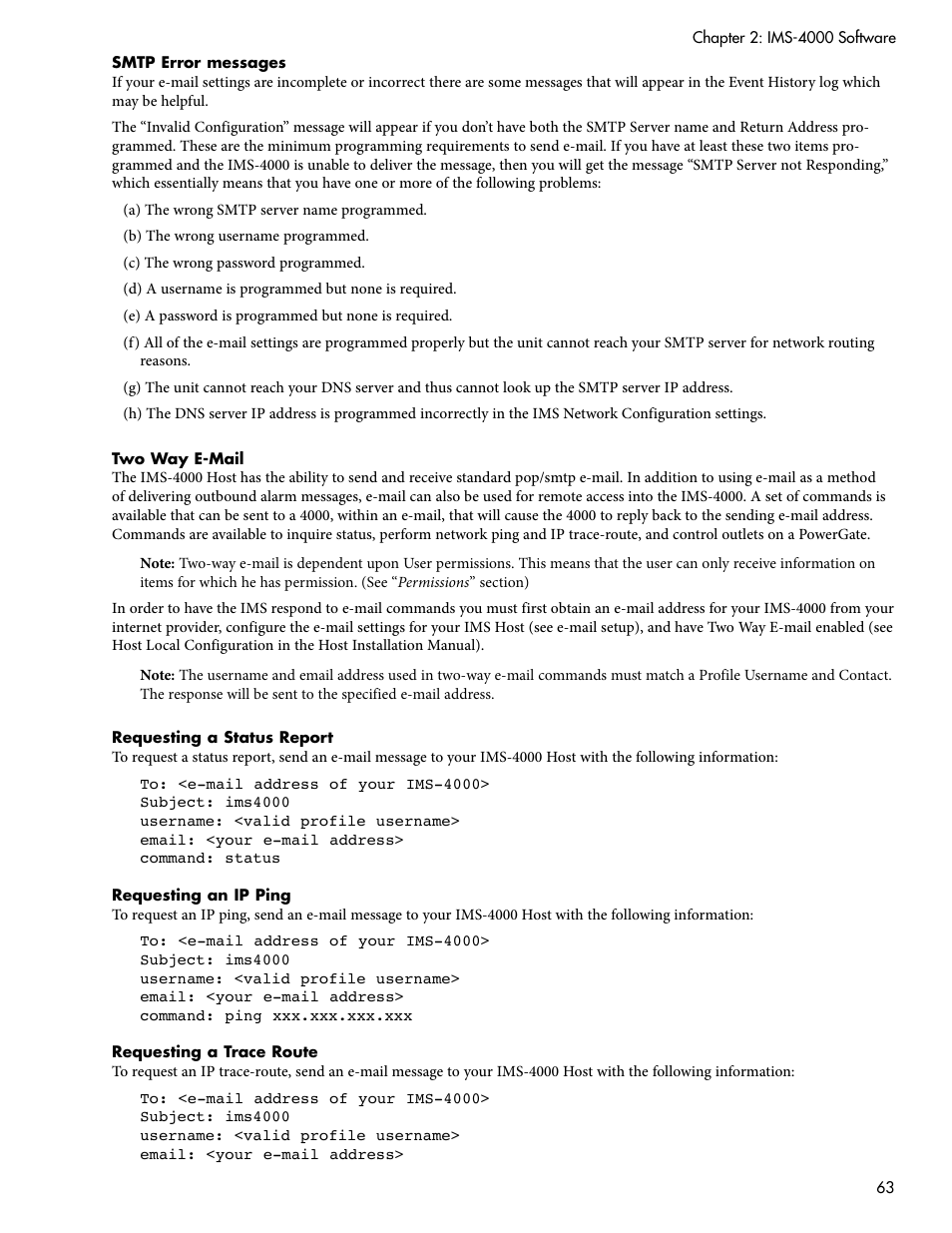 Sensaphone IMS-4000 Users manual User Manual | Page 65 / 142