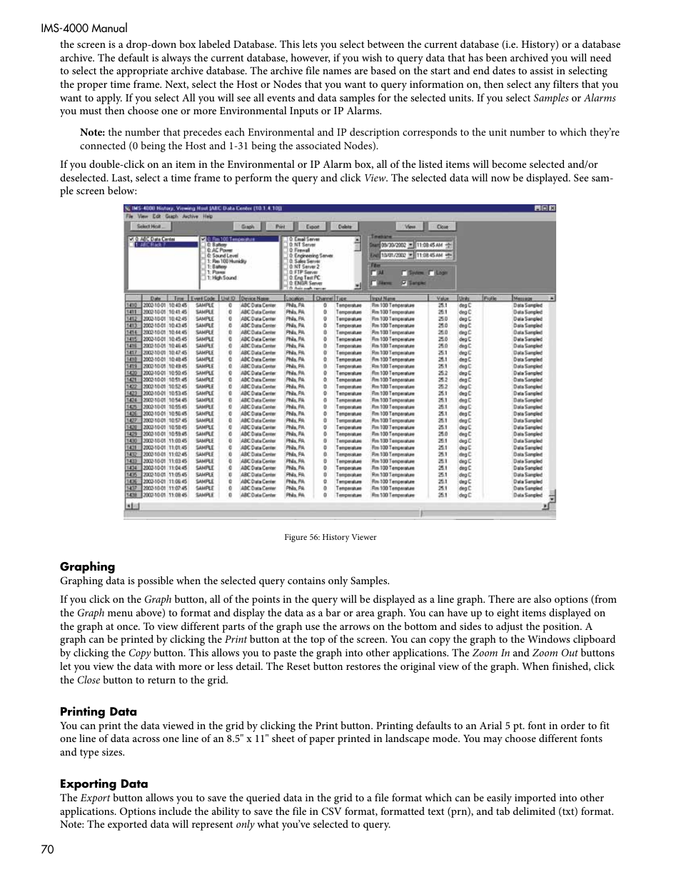 Sensaphone IMS-4000 Users manual User Manual | Page 72 / 142