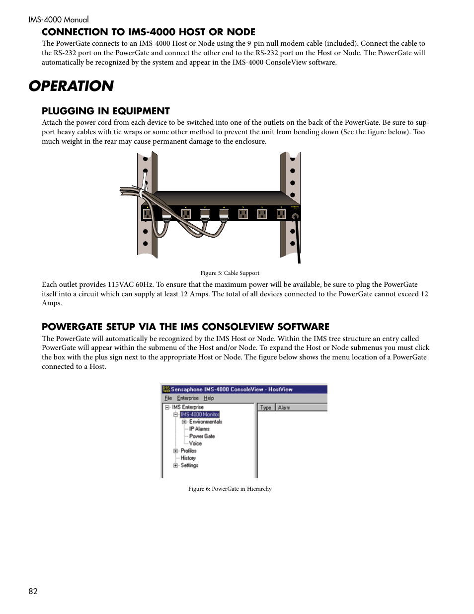 Operation | Sensaphone IMS-4000 Users manual User Manual | Page 84 / 142