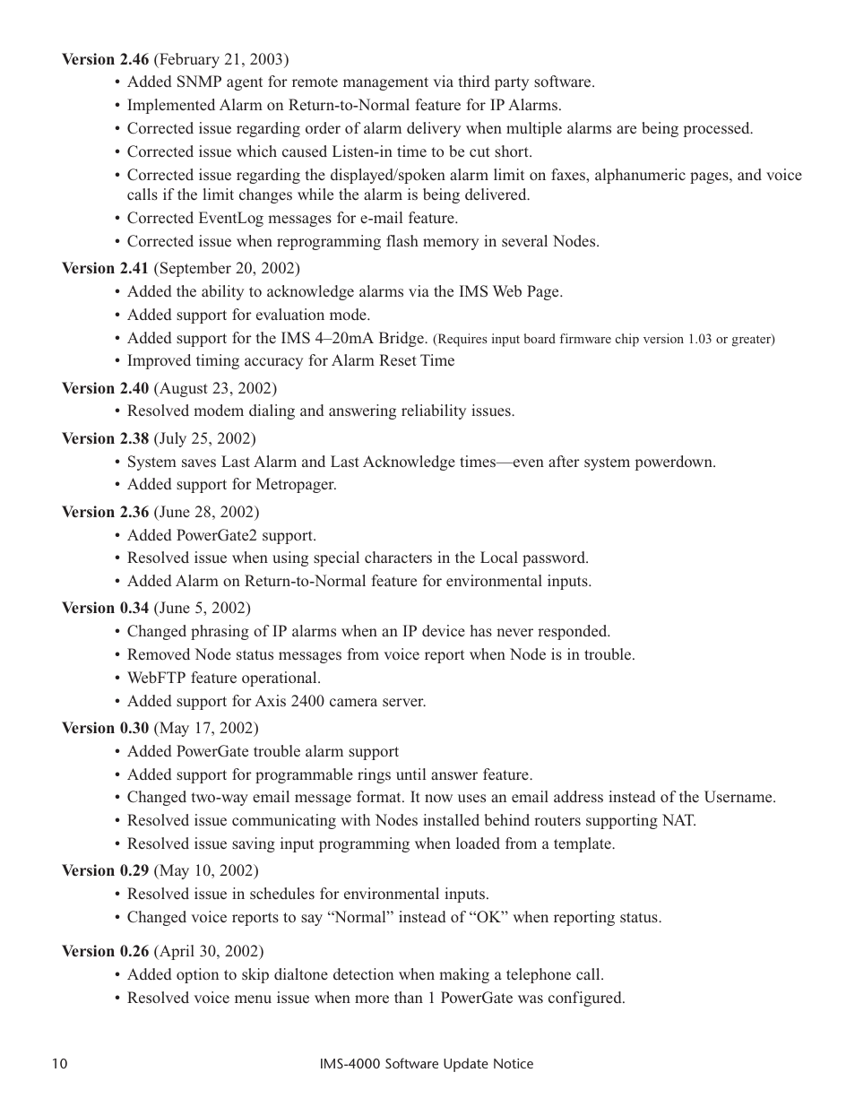 Sensaphone IMS-4000 Upgrade instructions User Manual | Page 10 / 18