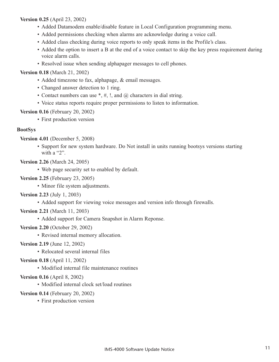 Sensaphone IMS-4000 Upgrade instructions User Manual | Page 11 / 18