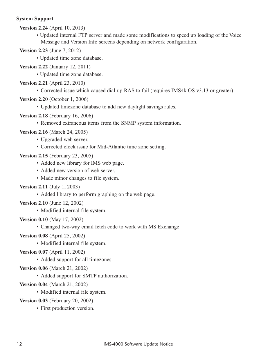 Sensaphone IMS-4000 Upgrade instructions User Manual | Page 12 / 18