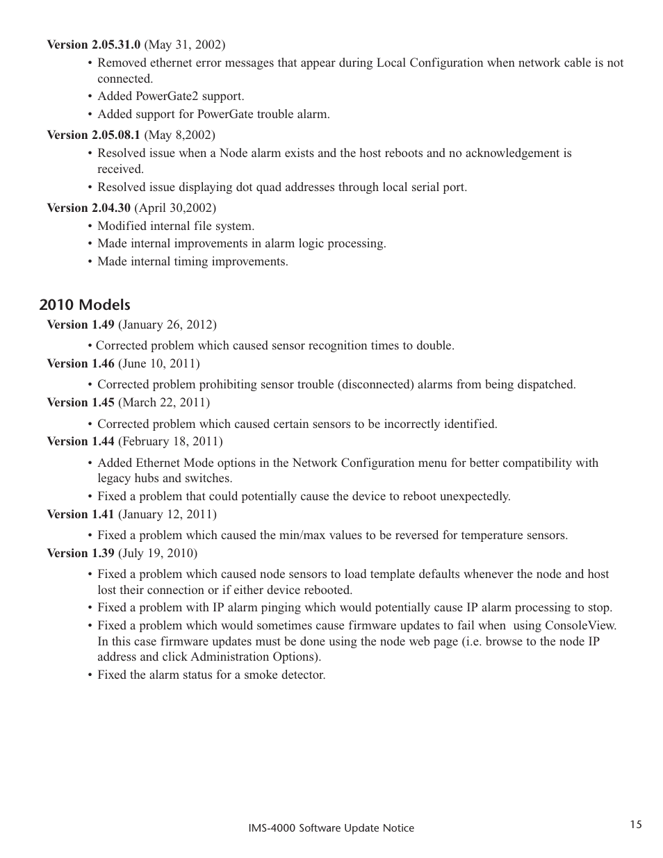 Sensaphone IMS-4000 Upgrade instructions User Manual | Page 15 / 18