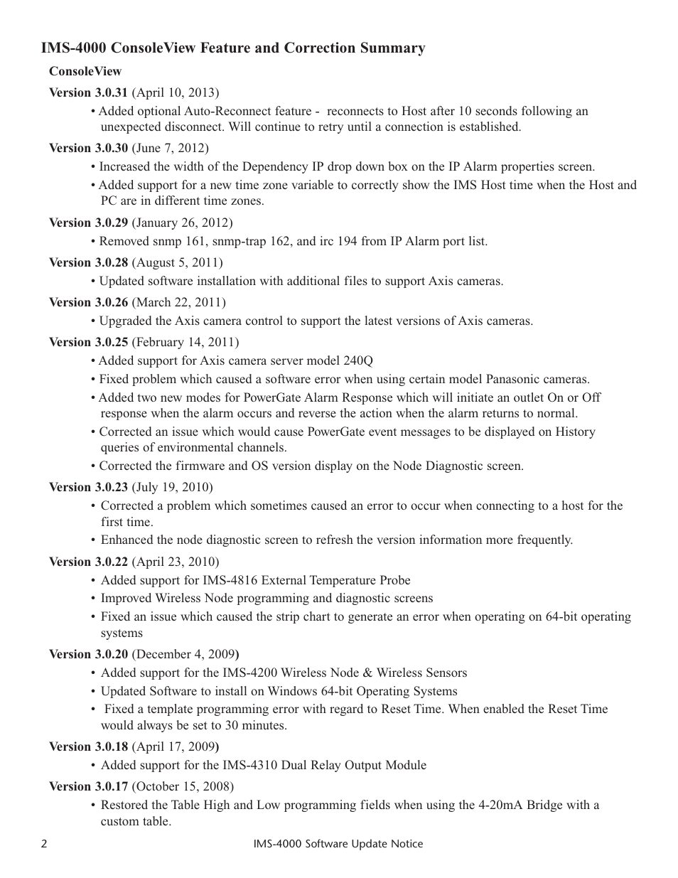 Sensaphone IMS-4000 Upgrade instructions User Manual | Page 2 / 18