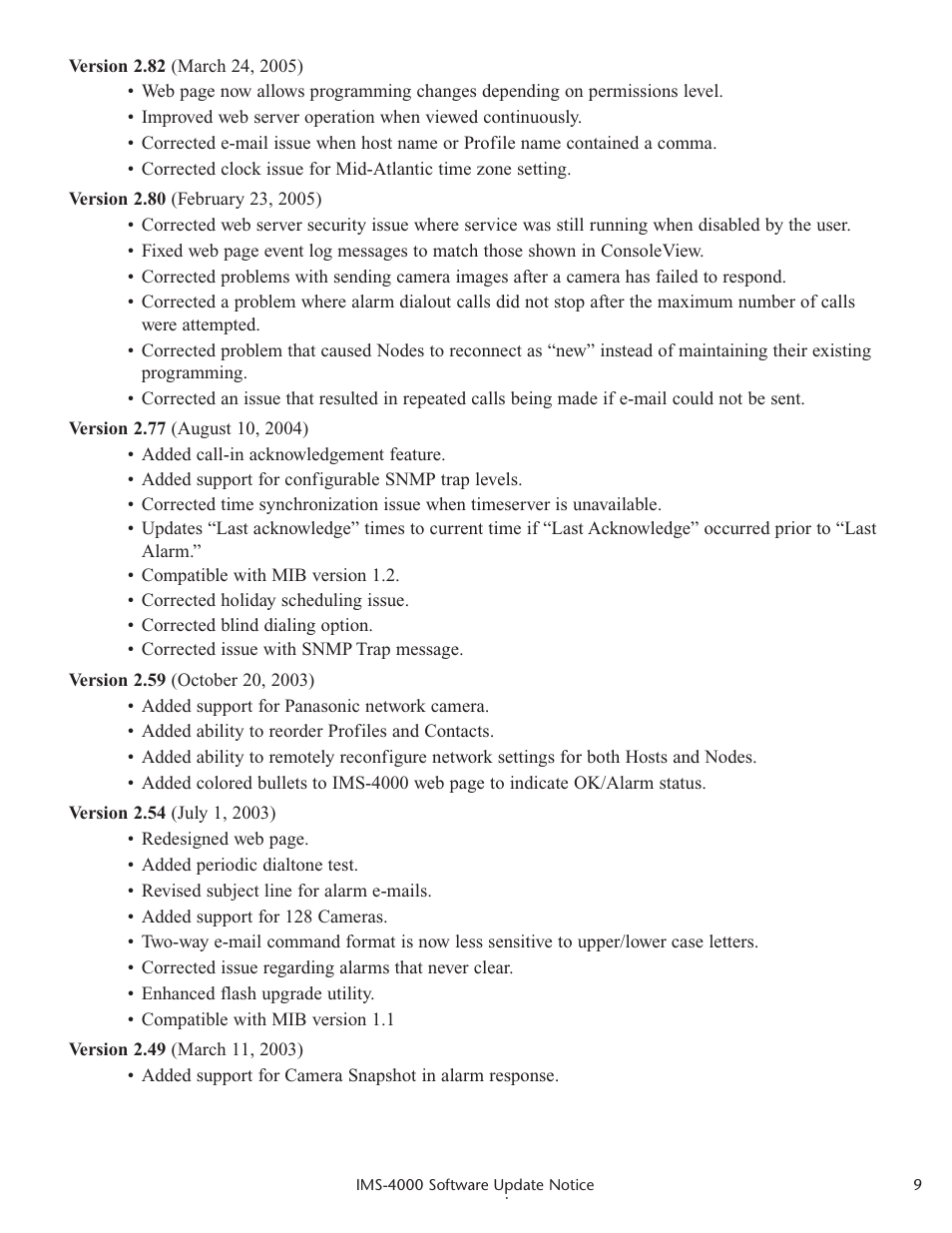 Sensaphone IMS-4000 Upgrade instructions User Manual | Page 9 / 18