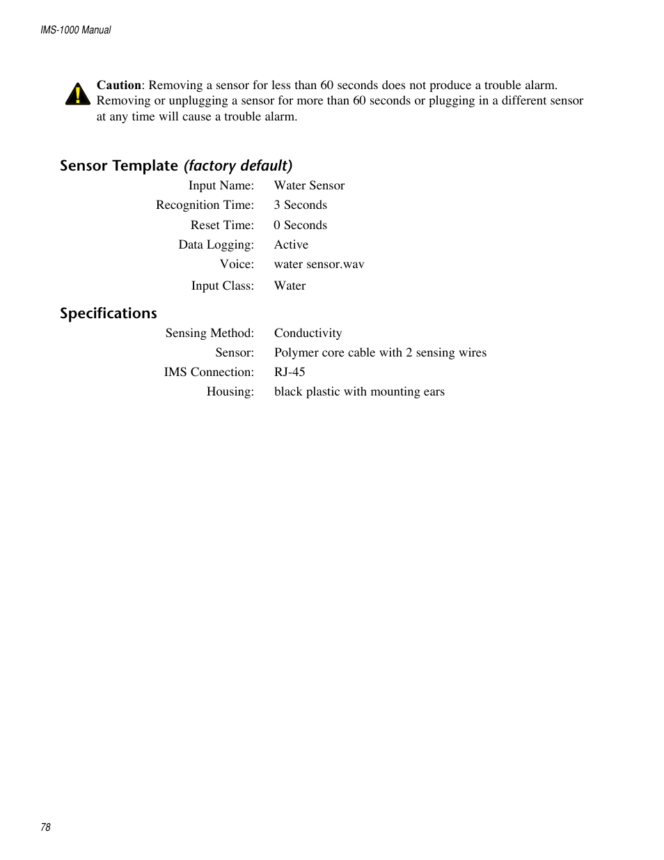 Sensaphone IMS-1000 Users manual User Manual | Page 78 / 114