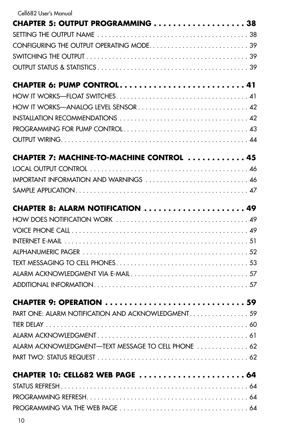 Sensaphone CELL682 User Manual | Page 12 / 88