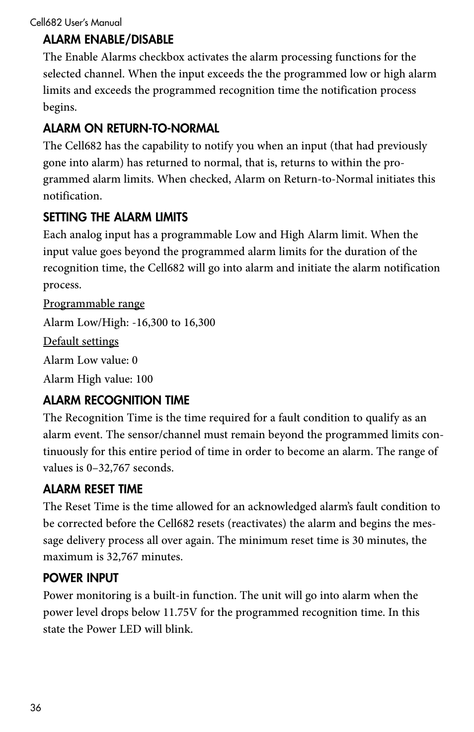 Sensaphone CELL682 User Manual | Page 38 / 88