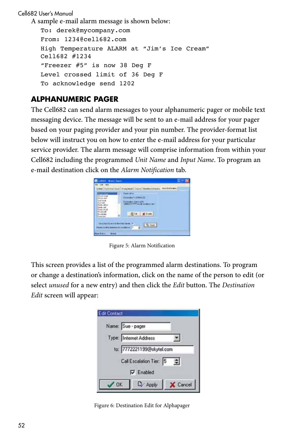 Sensaphone CELL682 User Manual | Page 54 / 88