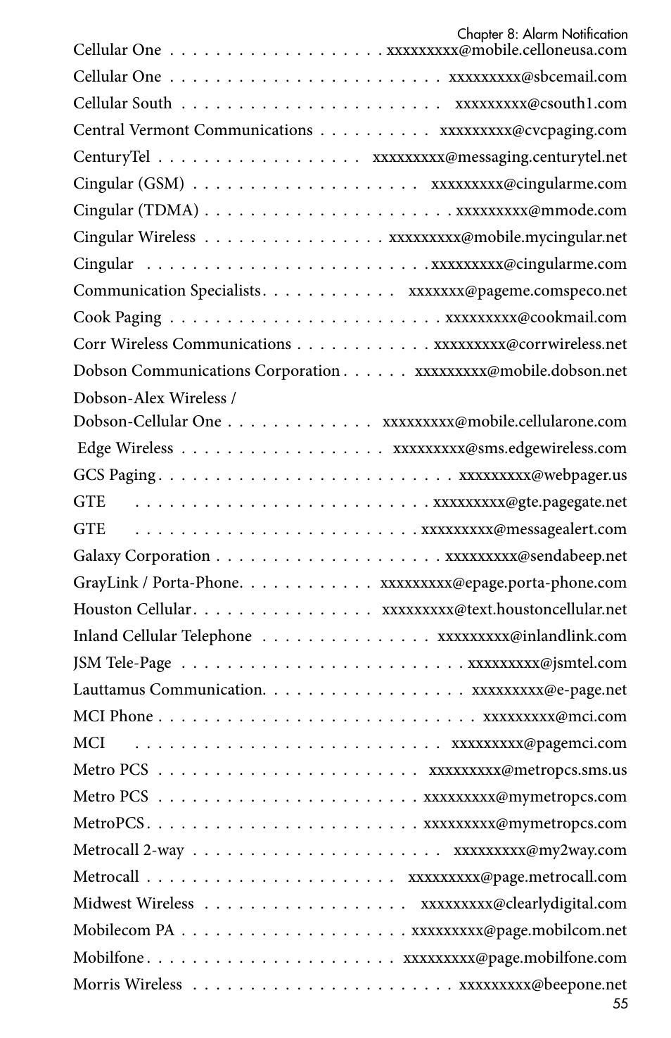 Sensaphone CELL682 User Manual | Page 57 / 88