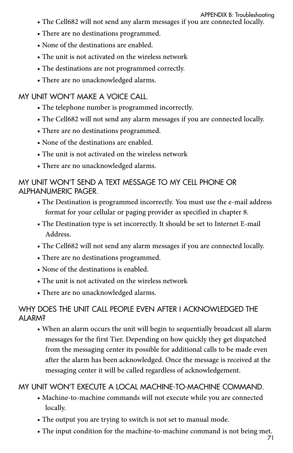 Sensaphone CELL682 User Manual | Page 73 / 88