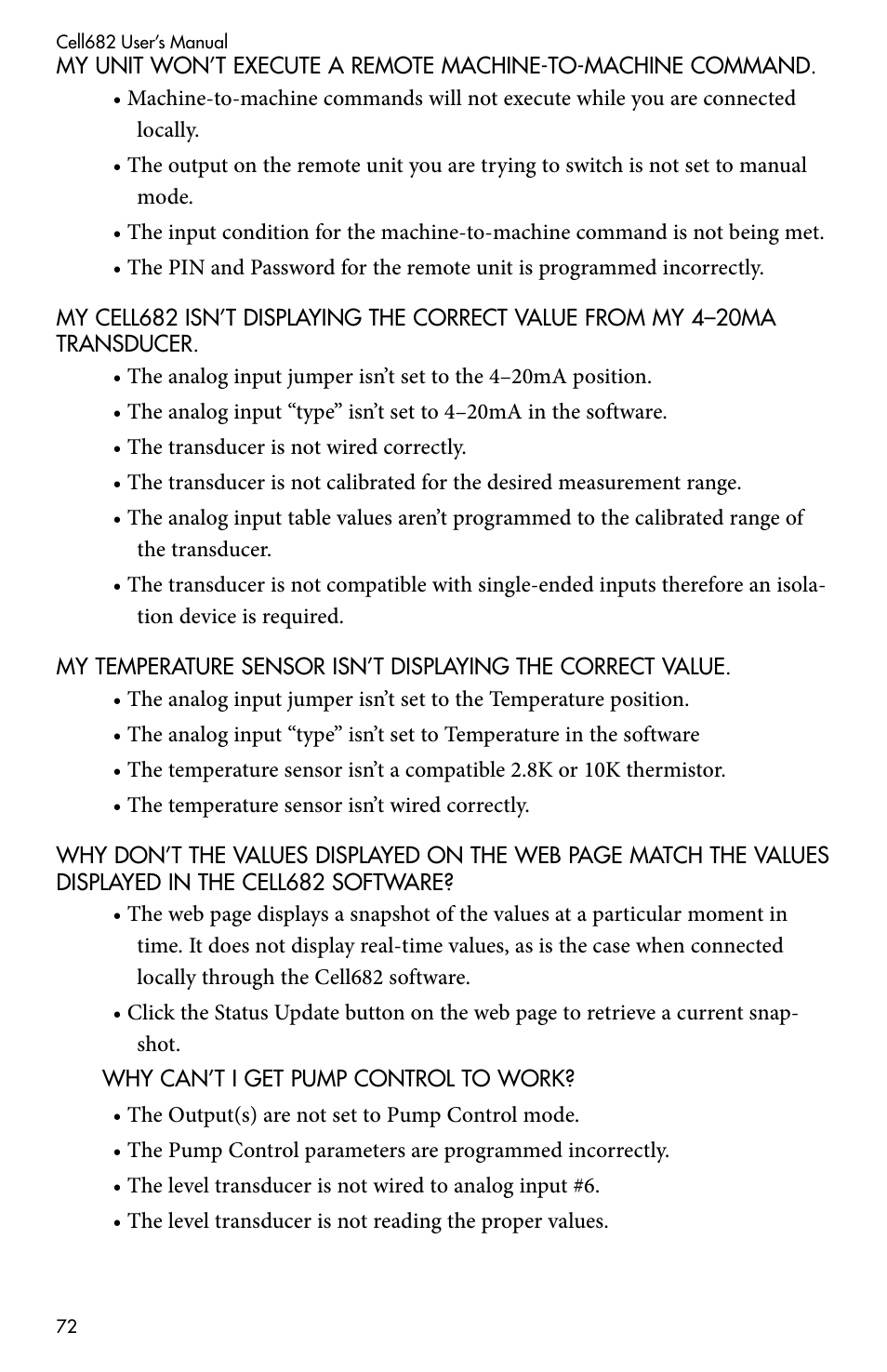 Sensaphone CELL682 User Manual | Page 74 / 88