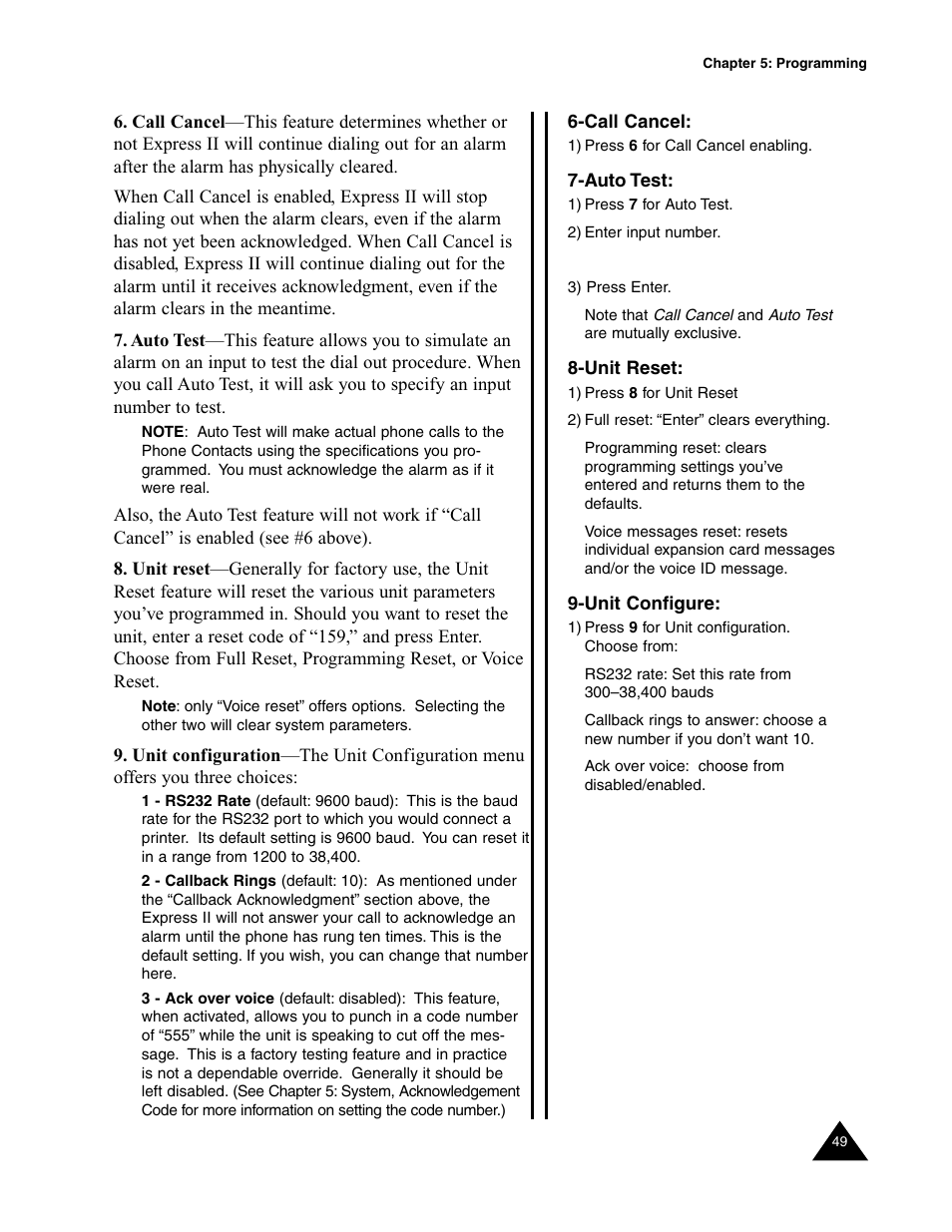 Sensaphone Express II User Manual | Page 51 / 94