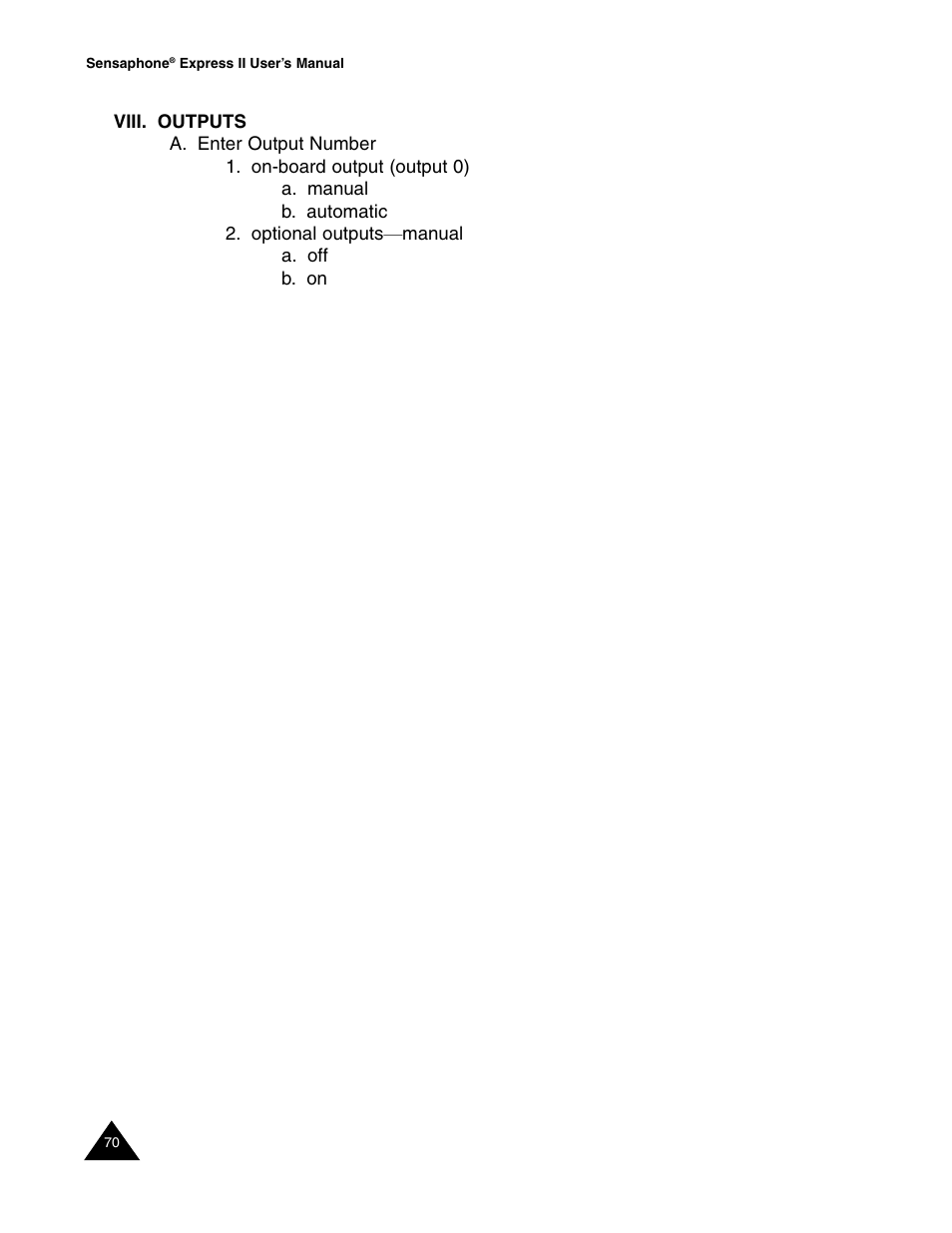 Sensaphone Express II User Manual | Page 72 / 94