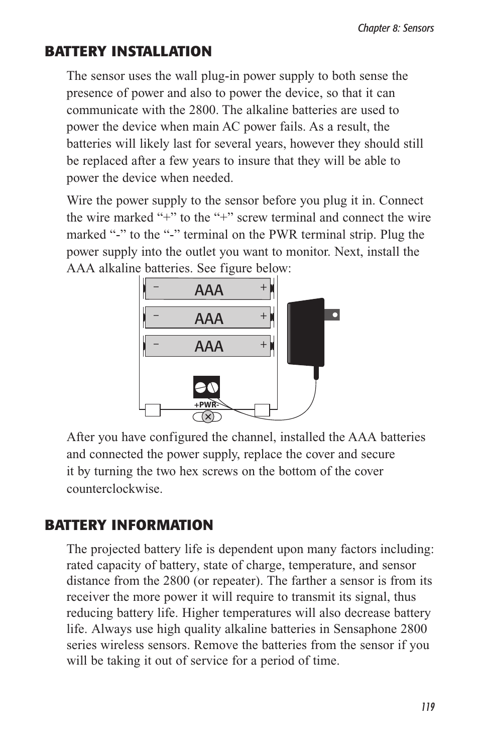 Aaa aaa aaa | Sensaphone 2800 User Manual | Page 121 / 186