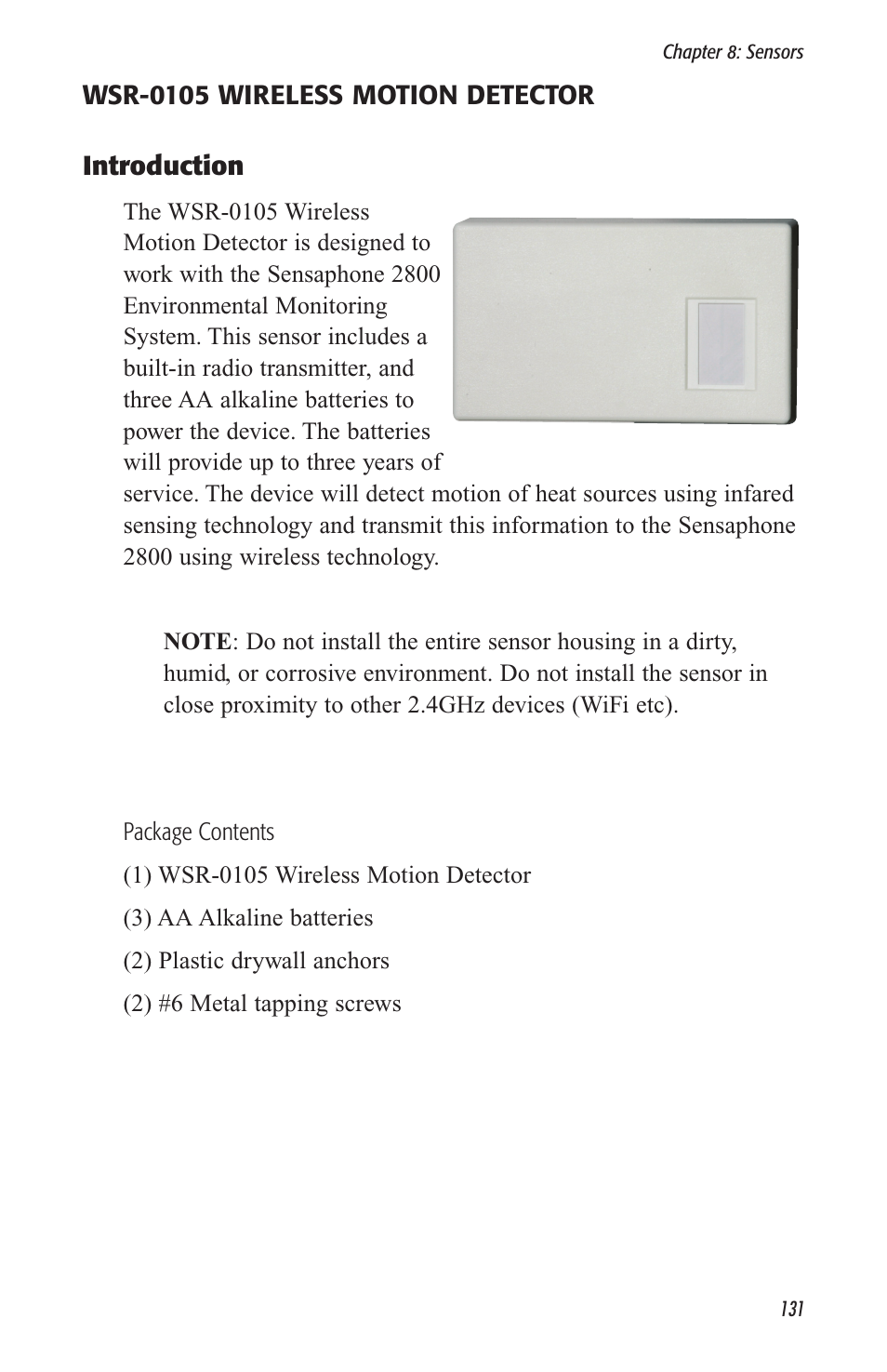 Sensaphone 2800 User Manual | Page 133 / 186