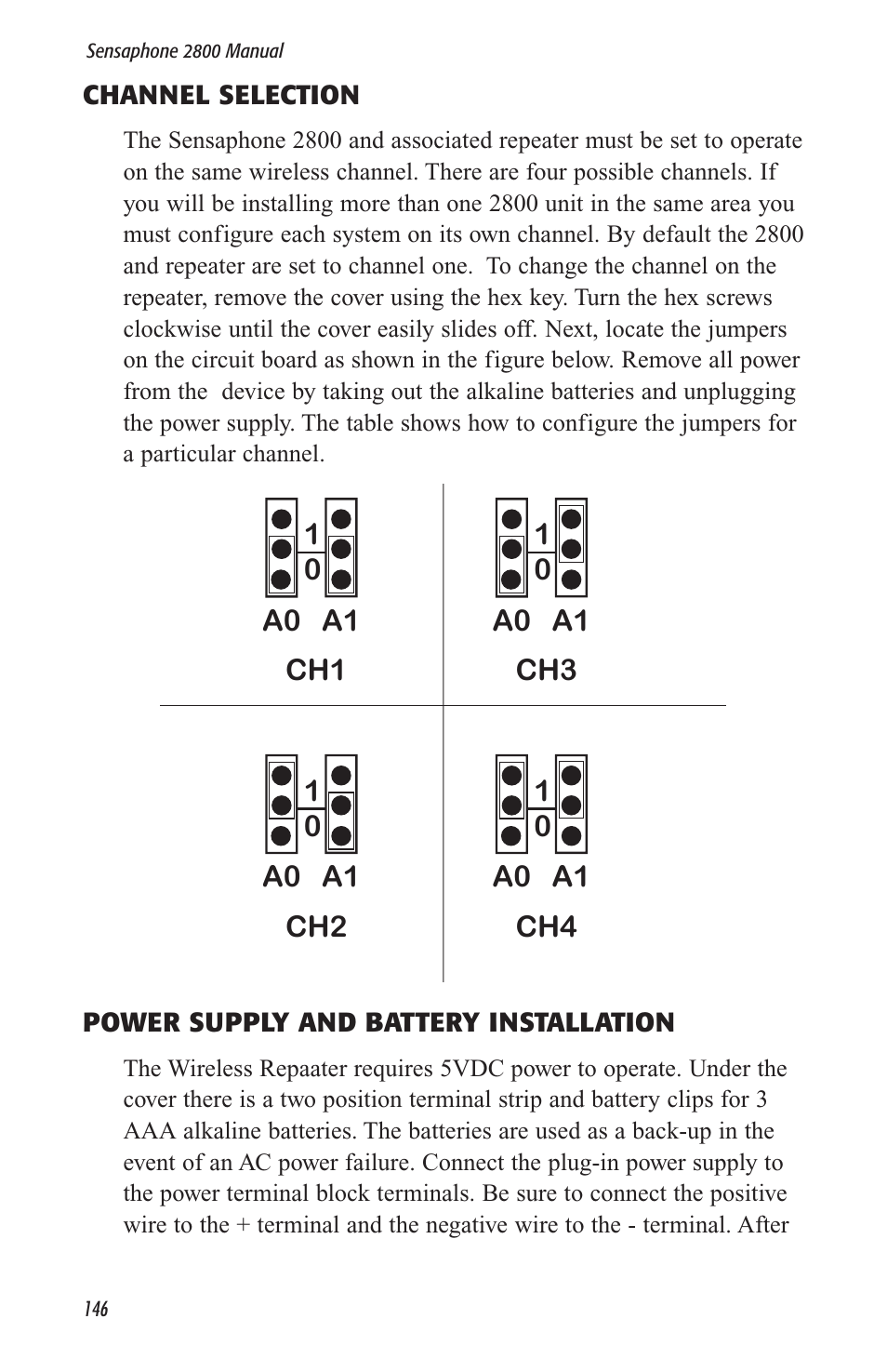 Sensaphone 2800 User Manual | Page 148 / 186