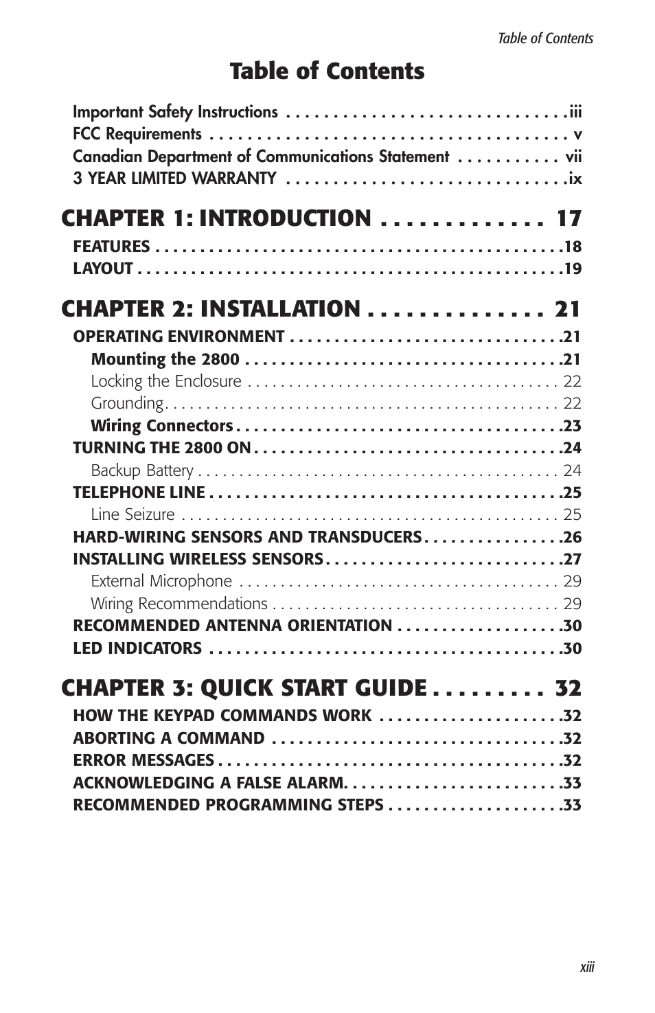 Sensaphone 2800 User Manual | Page 15 / 186