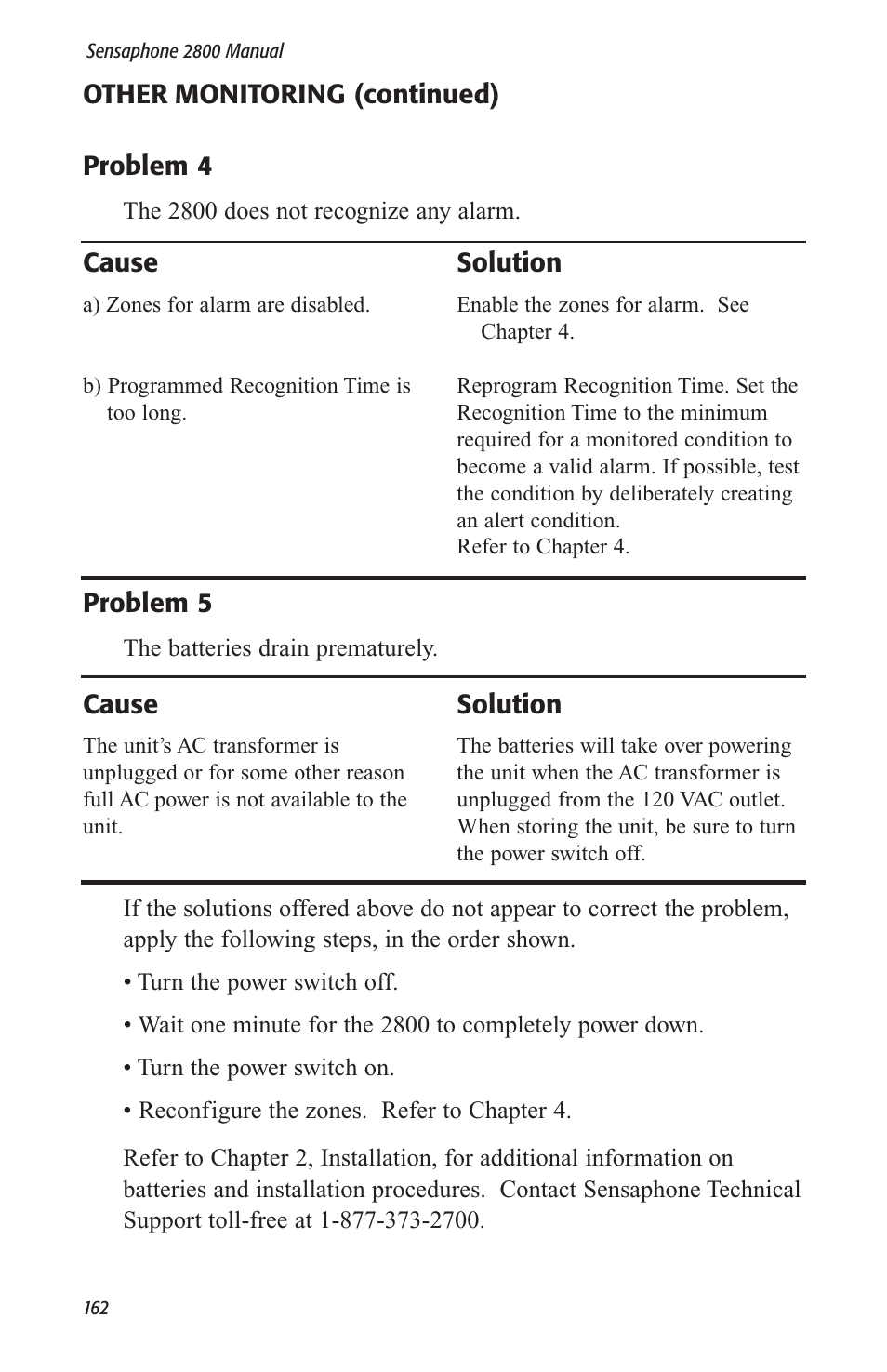 Sensaphone 2800 User Manual | Page 164 / 186