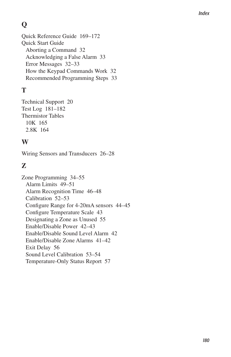 Sensaphone 2800 User Manual | Page 182 / 186