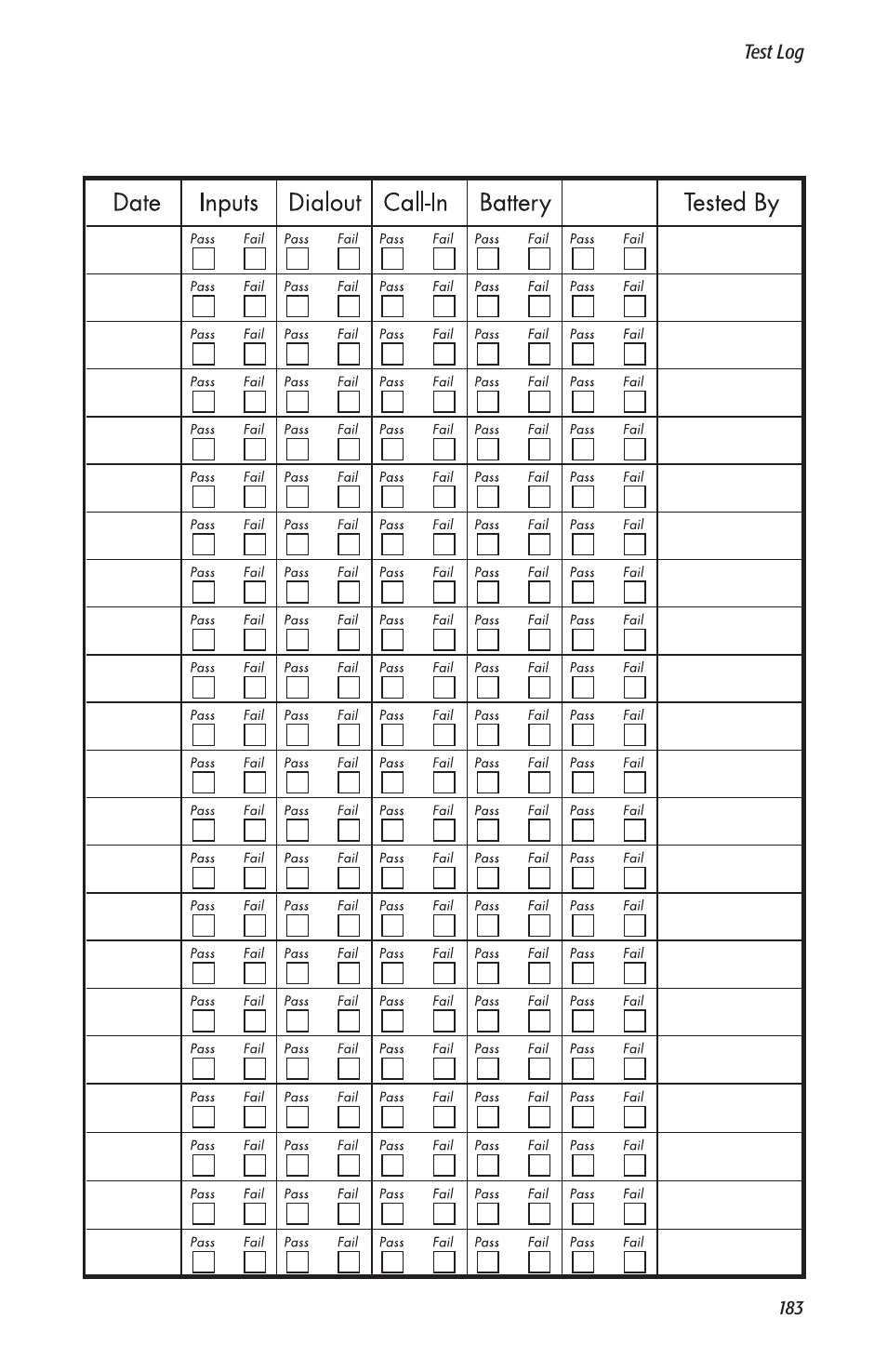 Sensaphone 2800 User Manual | Page 185 / 186