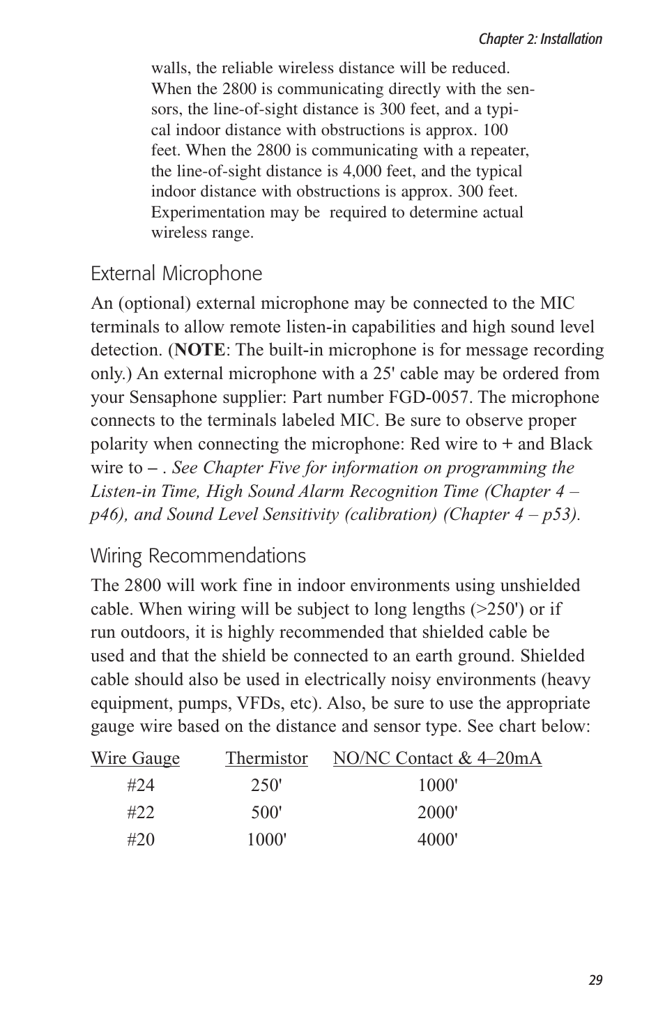 Sensaphone 2800 User Manual | Page 31 / 186