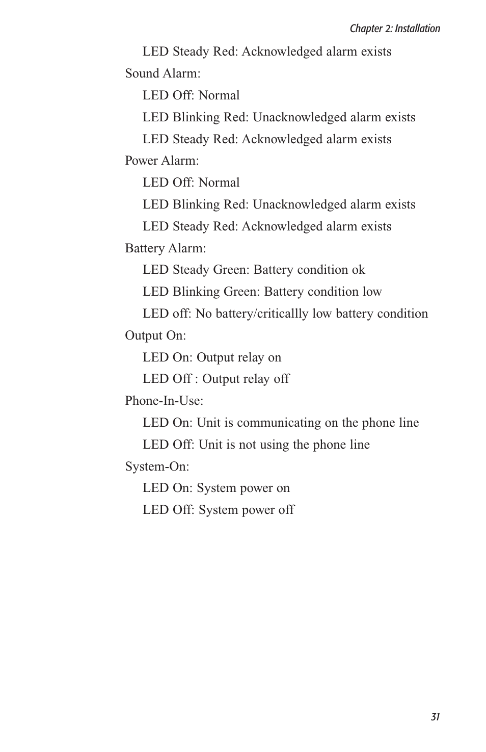 Sensaphone 2800 User Manual | Page 33 / 186