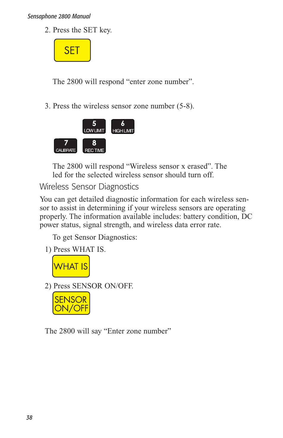 Sensaphone 2800 User Manual | Page 40 / 186