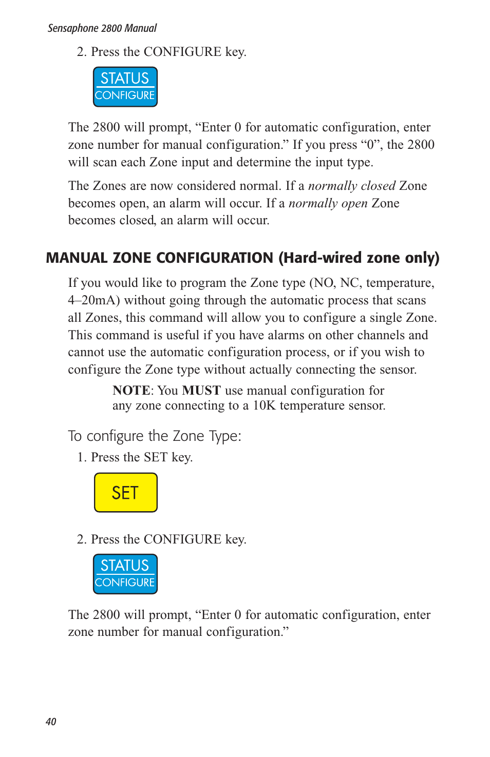 Sensaphone 2800 User Manual | Page 42 / 186