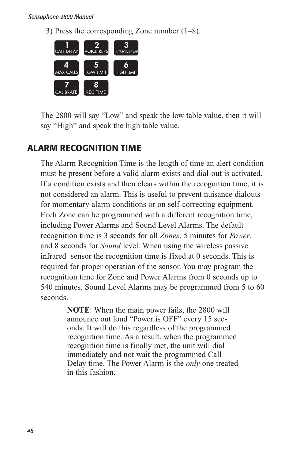 Sensaphone 2800 User Manual | Page 48 / 186
