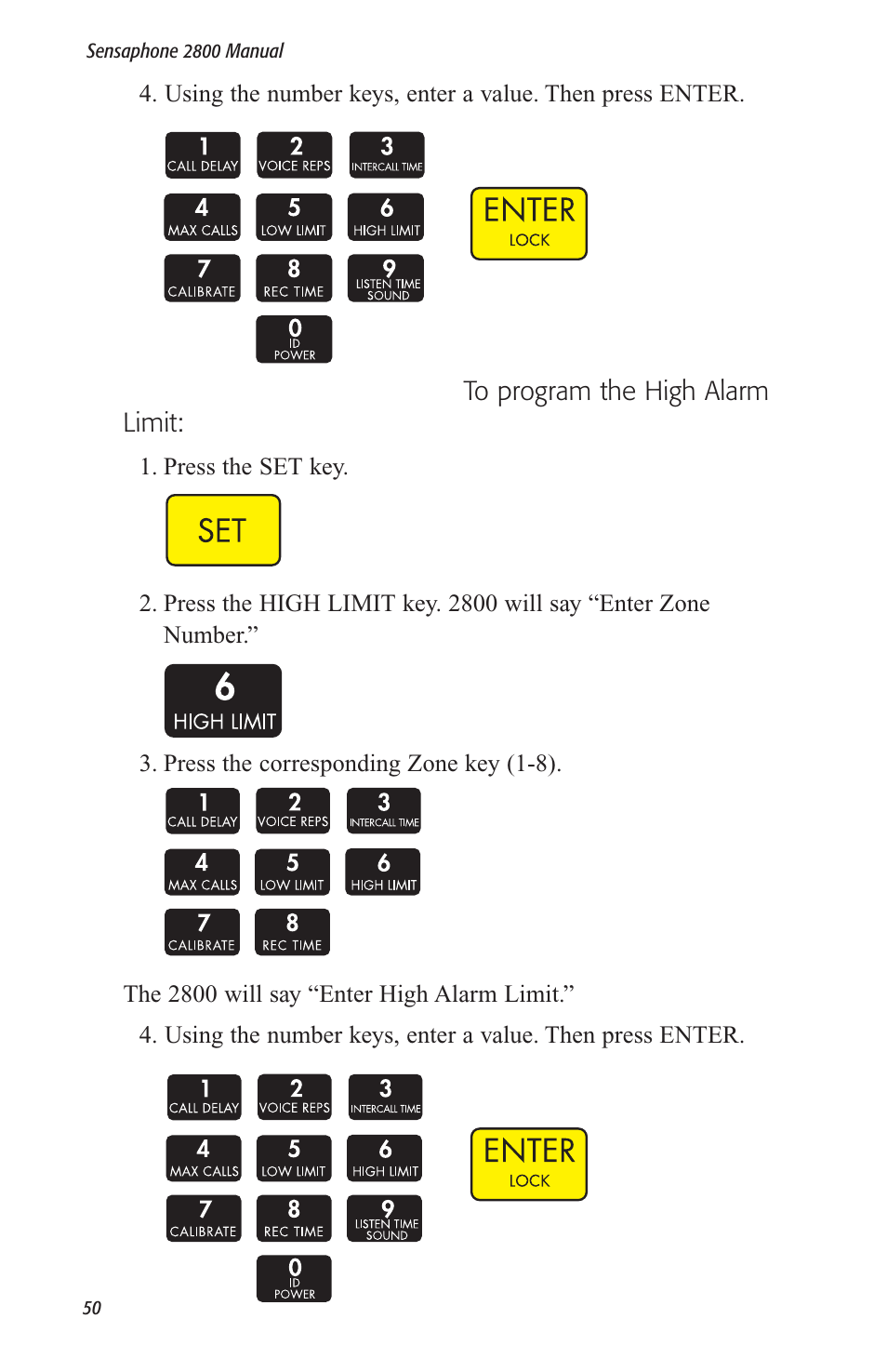 Sensaphone 2800 User Manual | Page 52 / 186