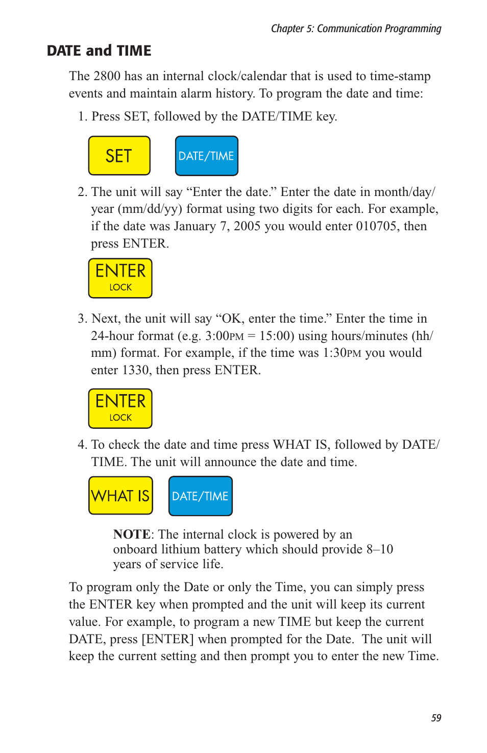 Sensaphone 2800 User Manual | Page 61 / 186