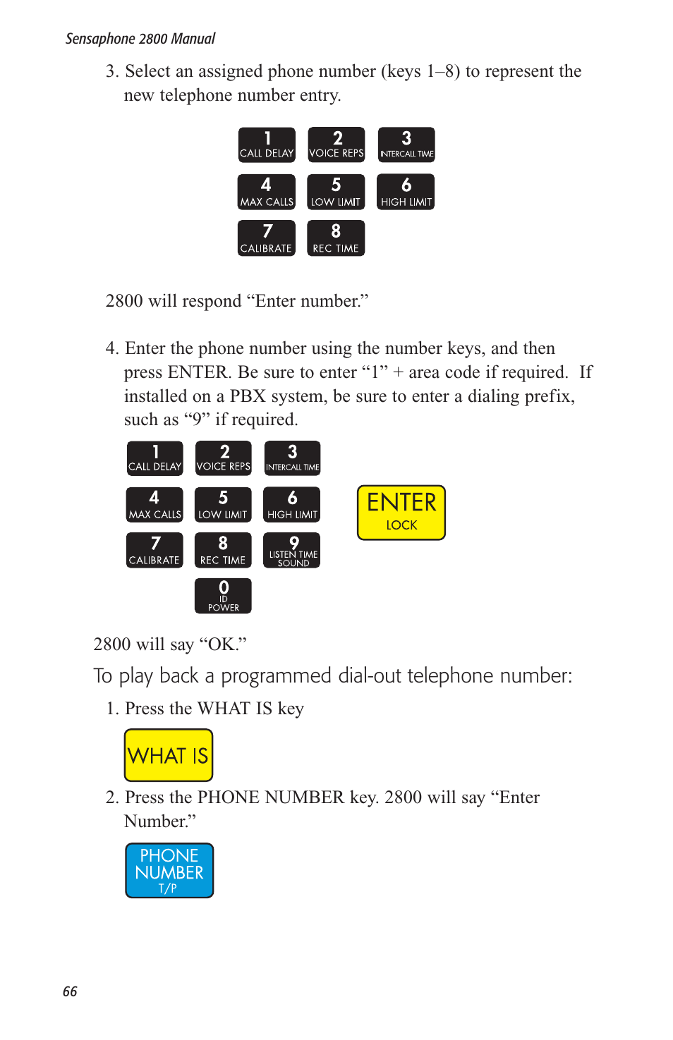 Sensaphone 2800 User Manual | Page 68 / 186