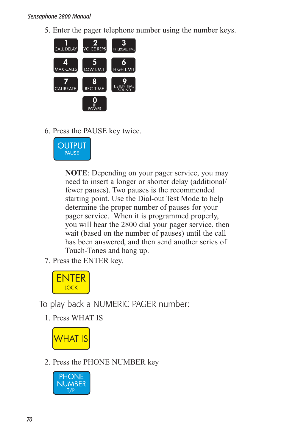 Sensaphone 2800 User Manual | Page 72 / 186