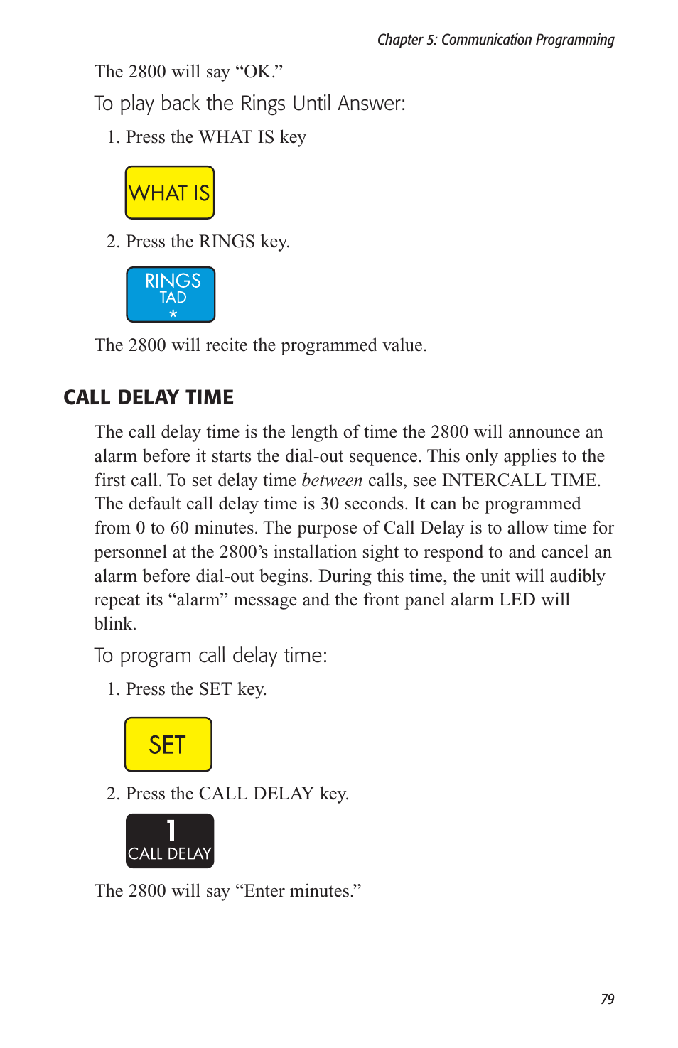 Sensaphone 2800 User Manual | Page 81 / 186