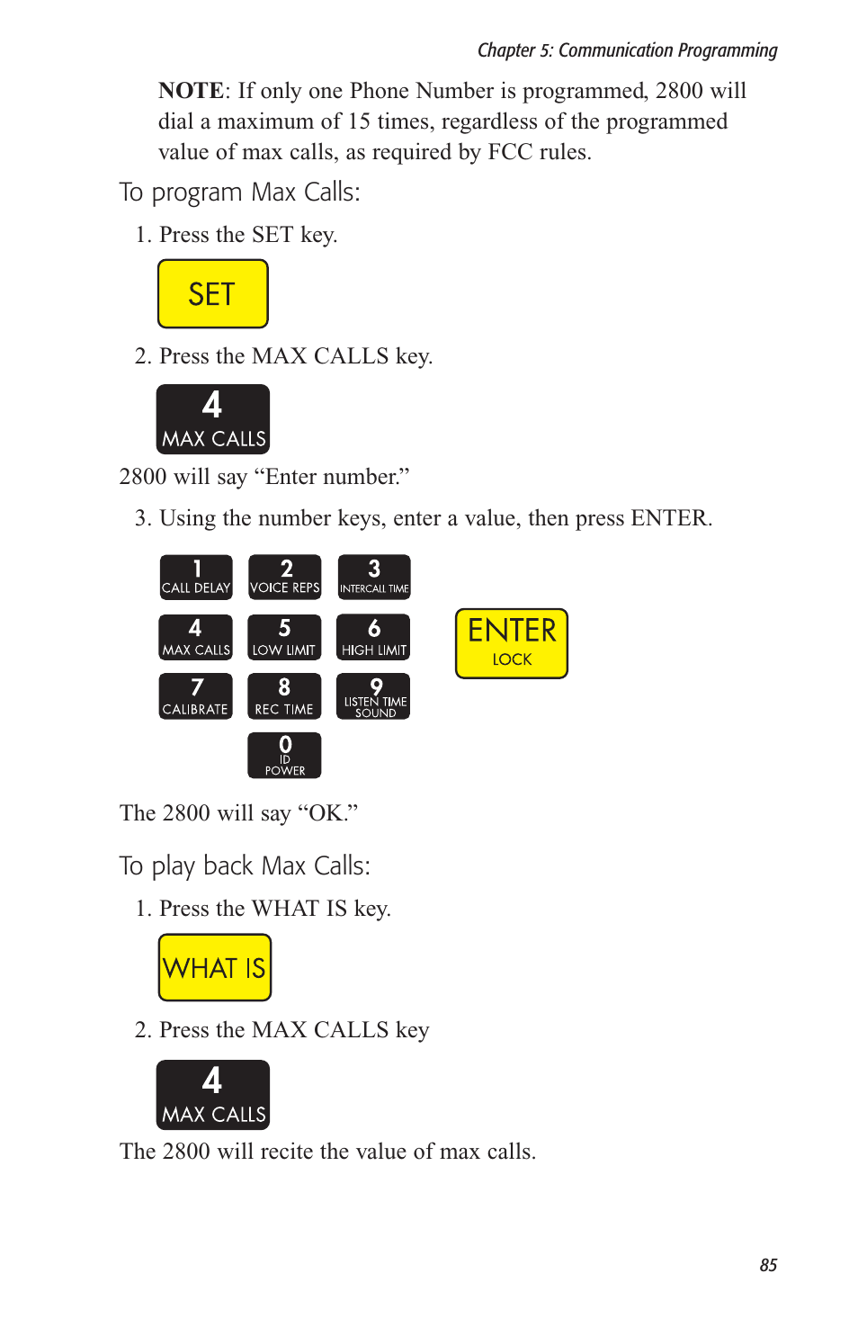 Sensaphone 2800 User Manual | Page 87 / 186