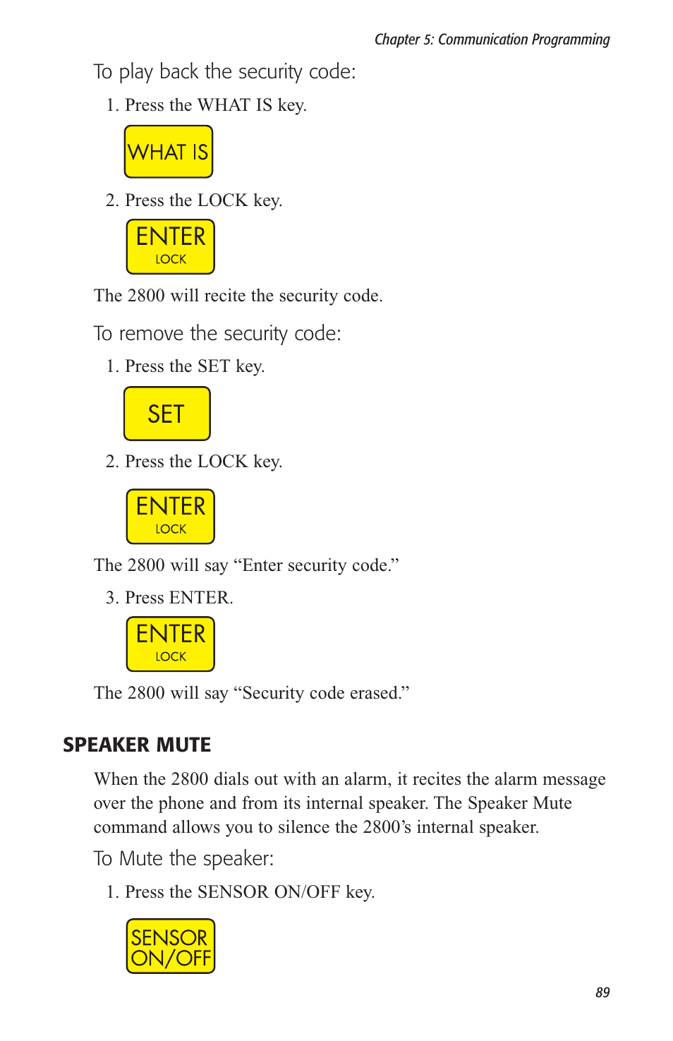 Sensaphone 2800 User Manual | Page 91 / 186