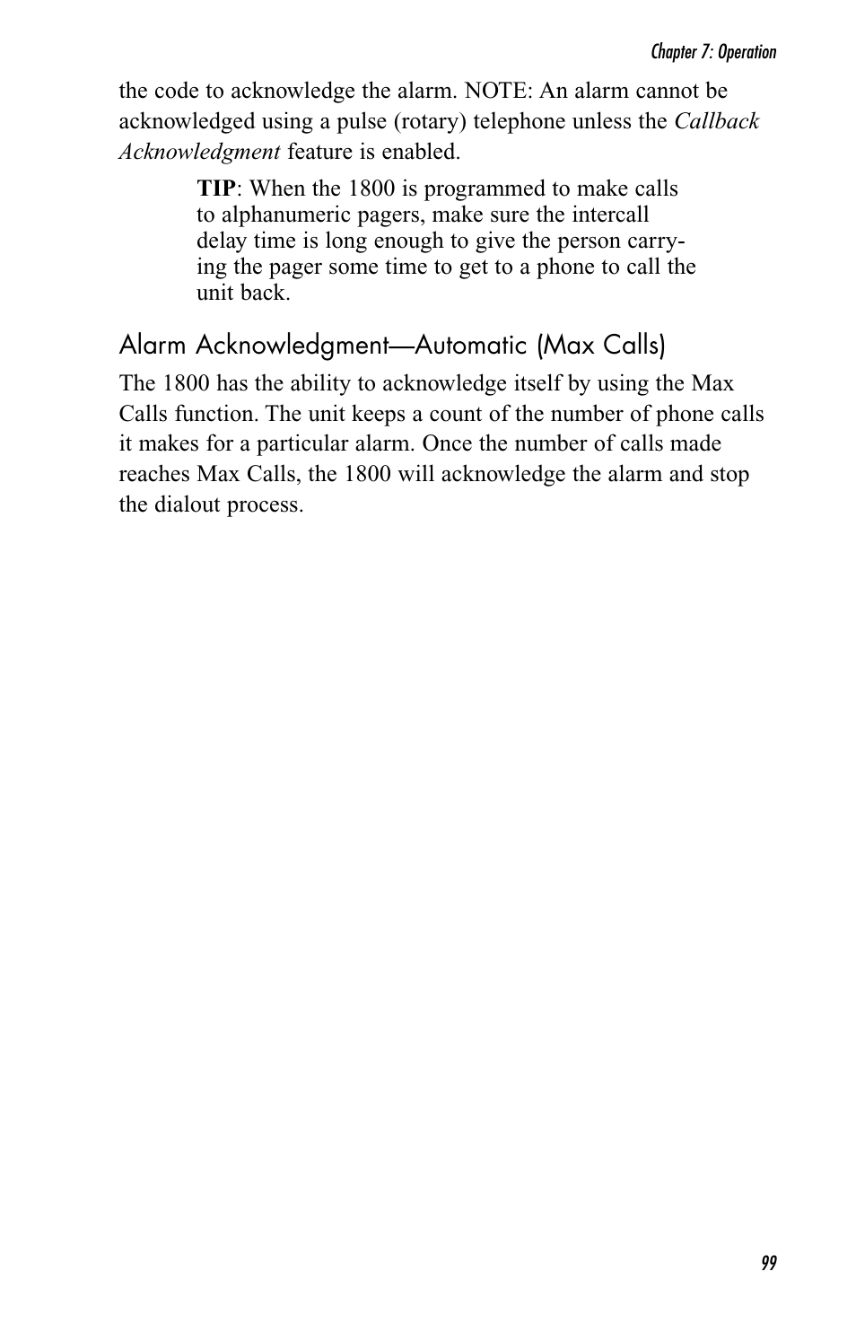 Sensaphone 1800 User Manual | Page 101 / 133