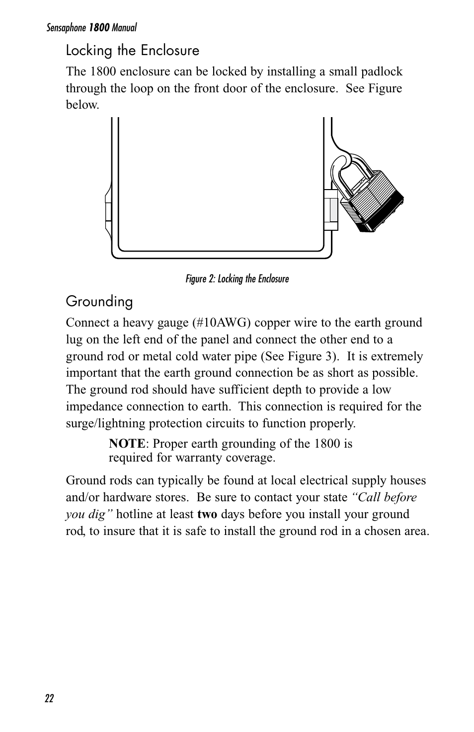 Sensaphone 1800 User Manual | Page 24 / 133