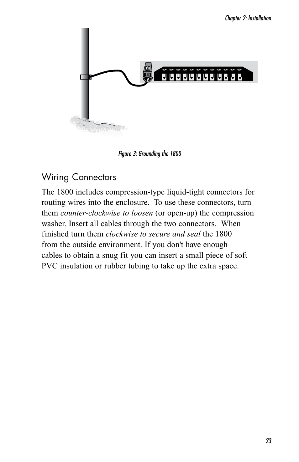 Wiring connectors | Sensaphone 1800 User Manual | Page 25 / 133