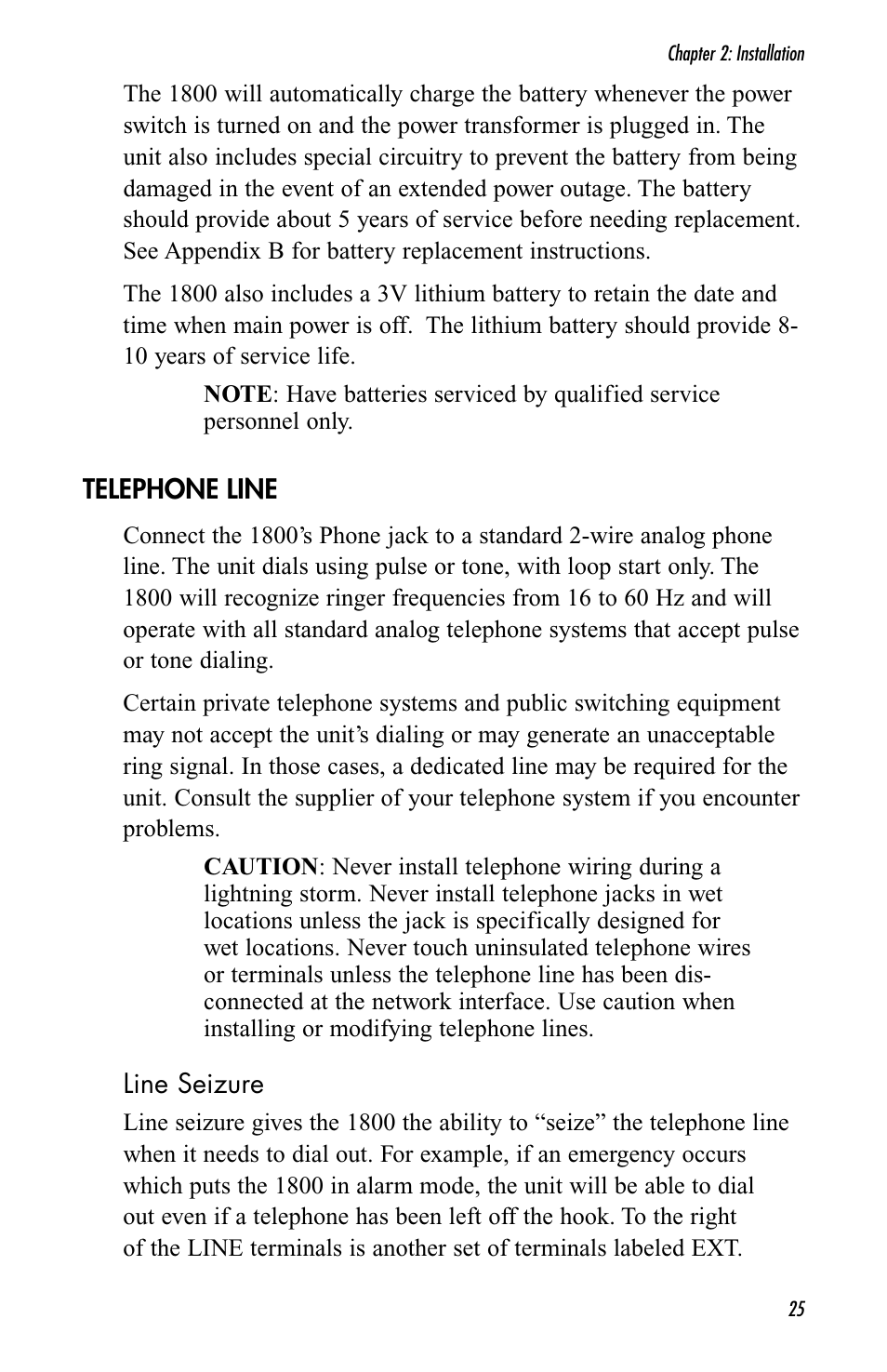 Sensaphone 1800 User Manual | Page 27 / 133