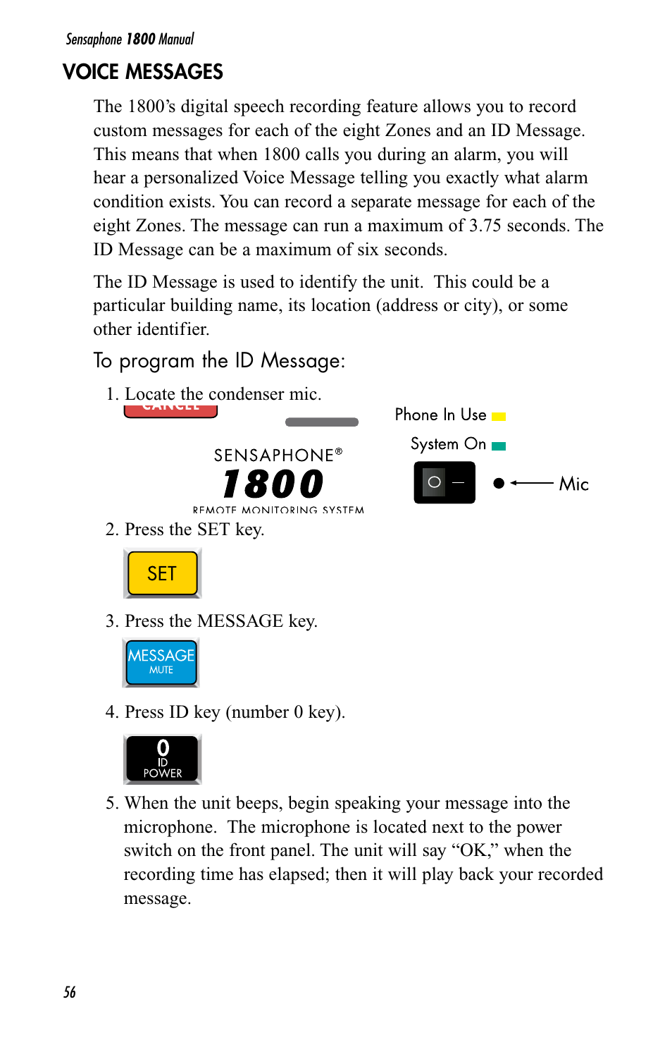 Sensaphone 1800 User Manual | Page 58 / 133