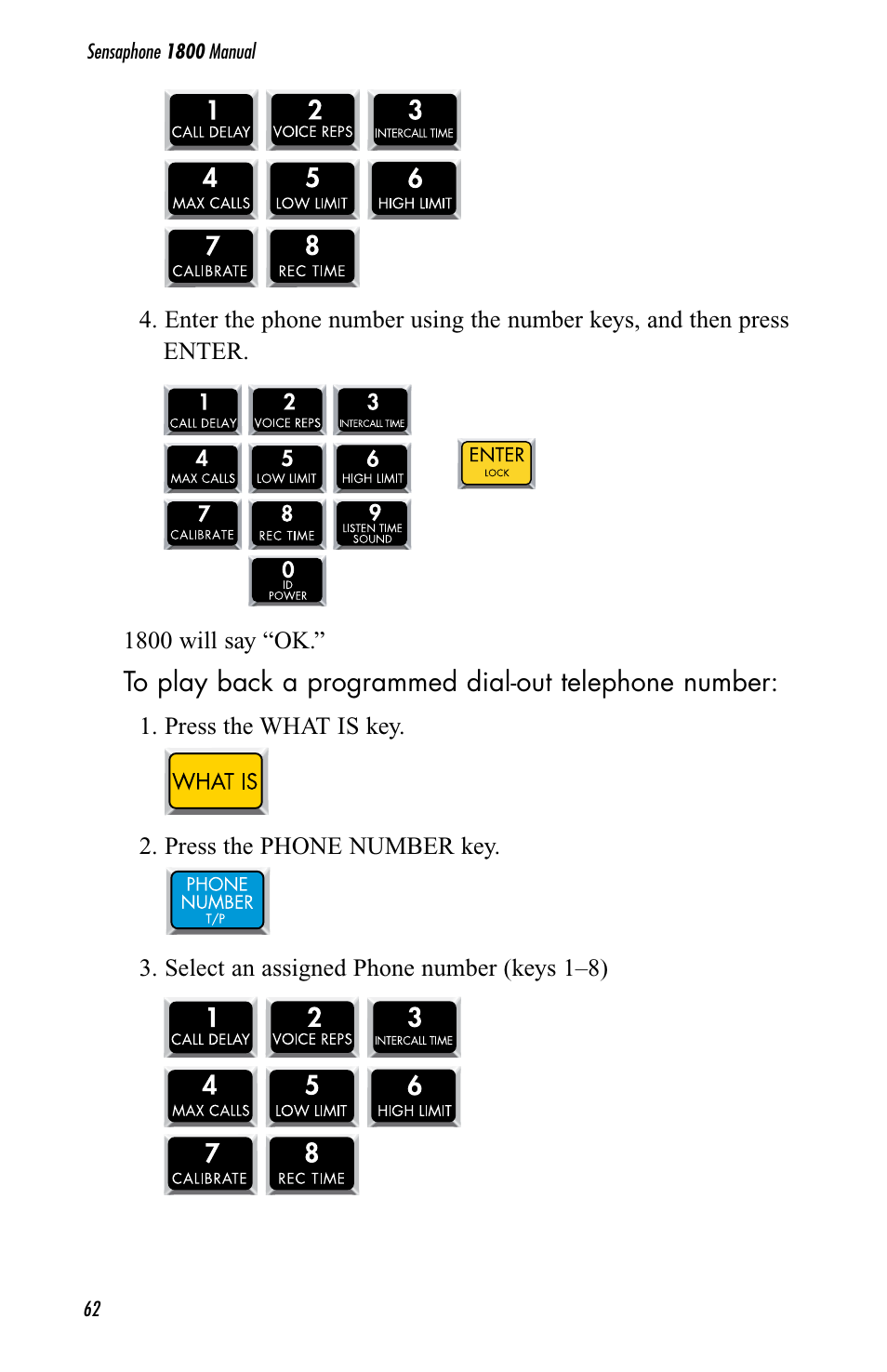 Sensaphone 1800 User Manual | Page 64 / 133