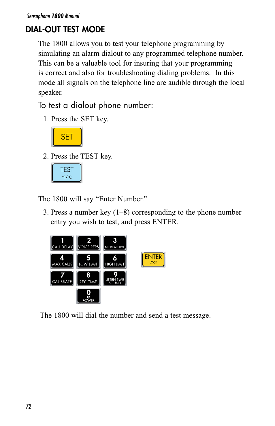 Sensaphone 1800 User Manual | Page 74 / 133