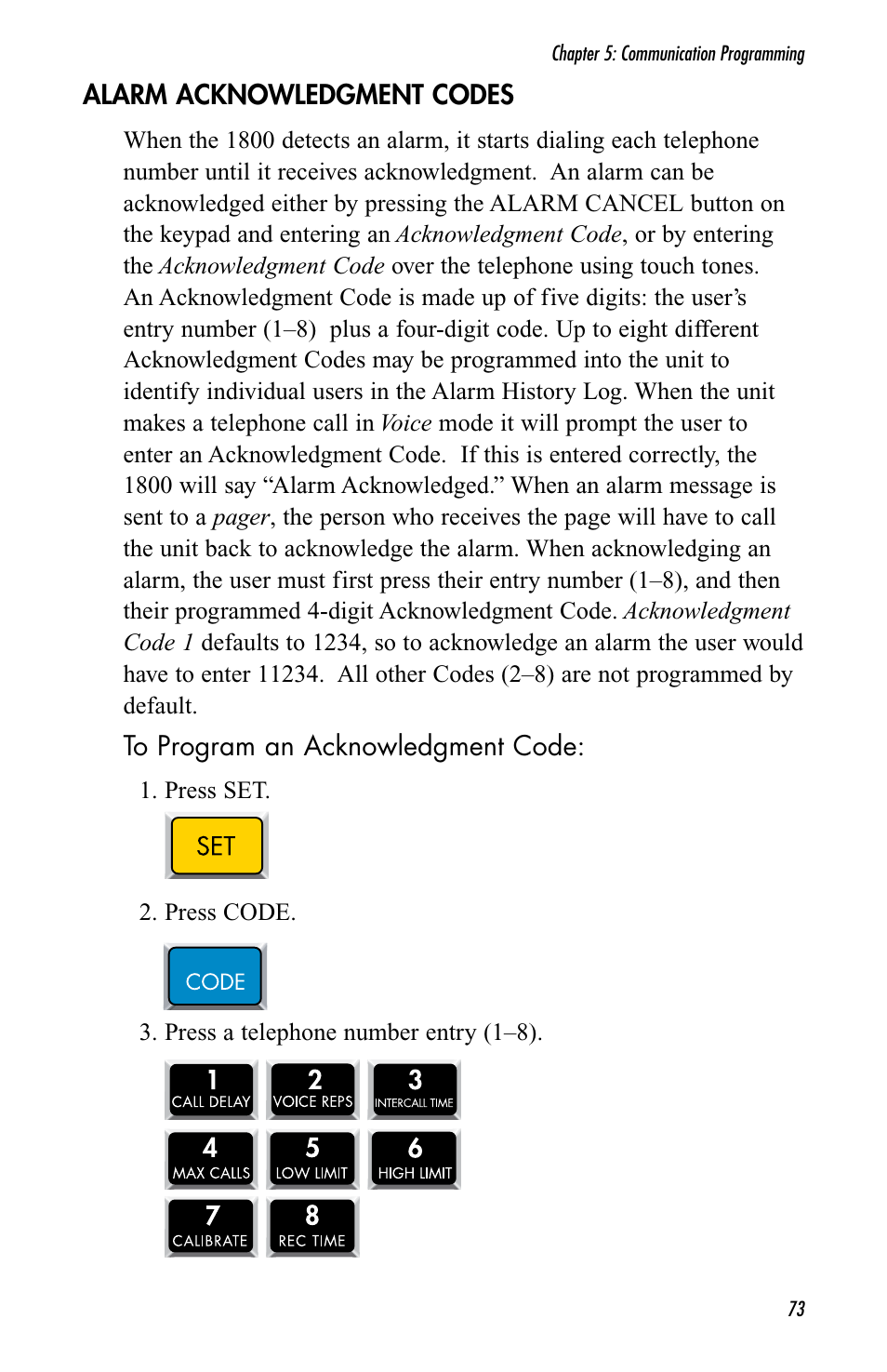 Sensaphone 1800 User Manual | Page 75 / 133
