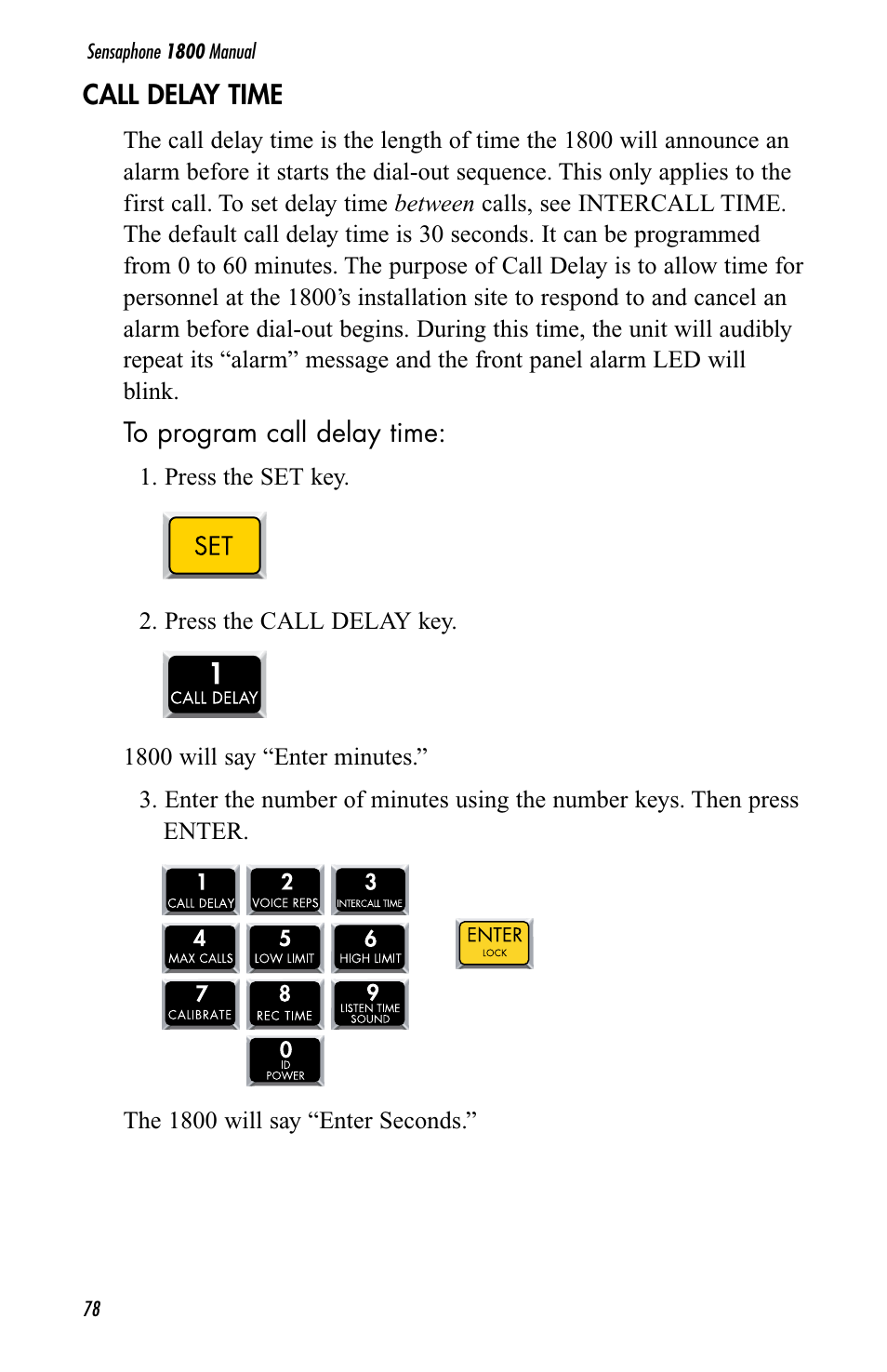 Sensaphone 1800 User Manual | Page 80 / 133