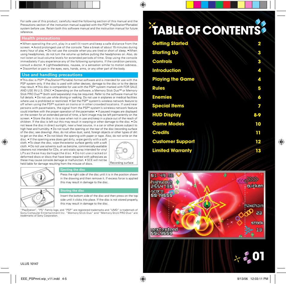 Disney Interactive Studios ULUS 10147 User Manual | Page 2 / 7